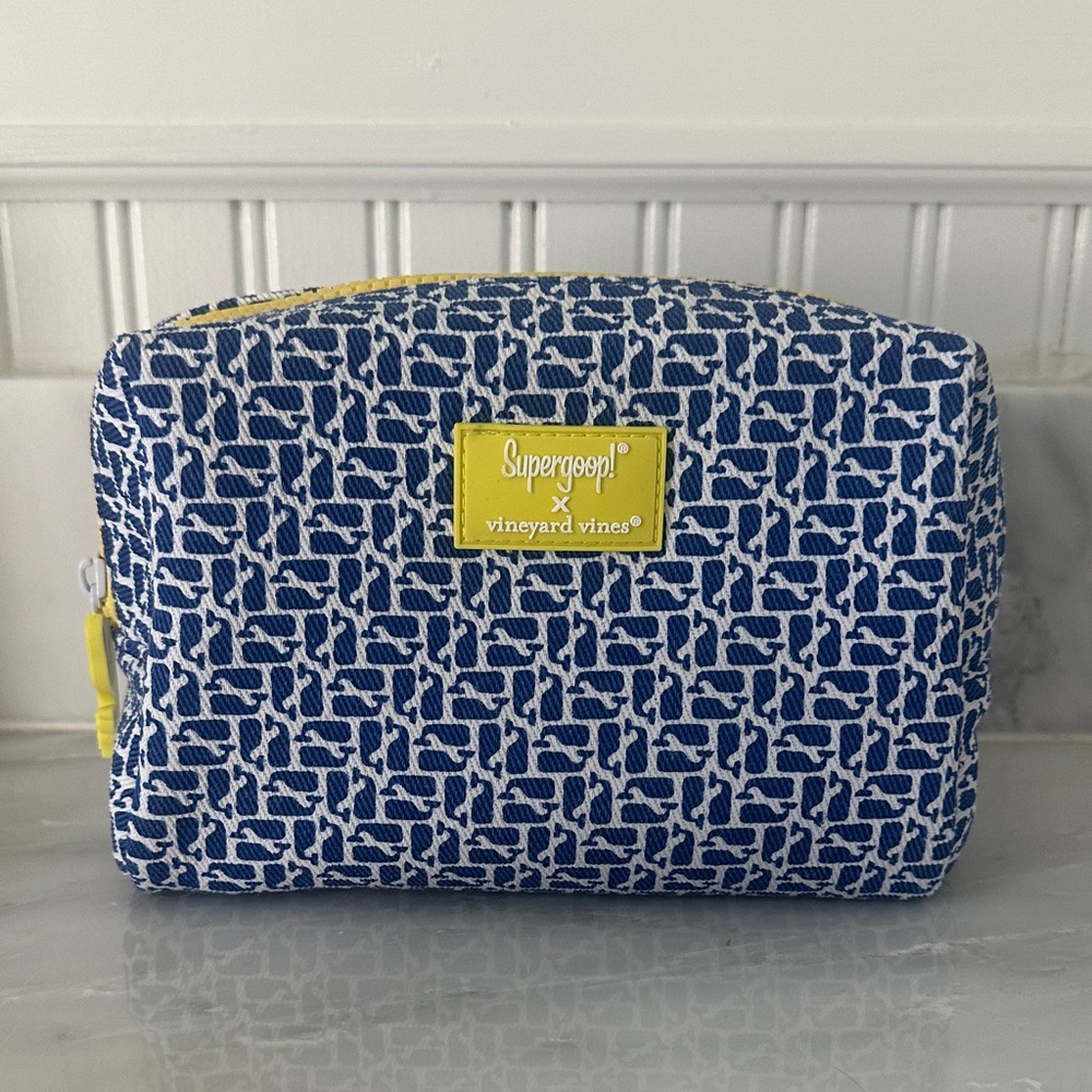 Vineyard Vines x Supergoop pouch